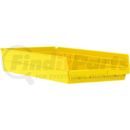 AKRO MILS 30174YELLO Akro-Mils Plastic Nesting Storage Shelf Bin 30174 - 11-1/8"W x 23-5/8"D x 4"H Yellow