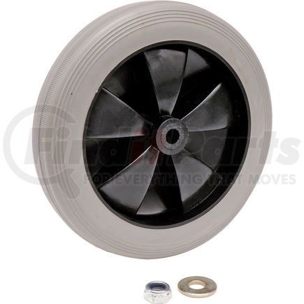 Global Industrial RP9039 Global Industrial&#8482; Replacement 8" Rear Wheel for Janitor Cart (Models 603574, 603590)