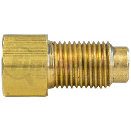 Tectran 41443-WHD Inverted Flare Fitting - Brass, Inverted M10 x 1.0 Male Thread to Inverted Female
