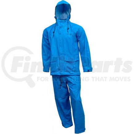 Tingley S66211.XL Tingley&#174; S66211 Storm-Champ&#174; 2 Pc Suit, Royal Blue, Attached Hood, XL