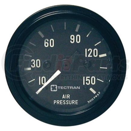 TECTRAN 95-2272 - air pres. ga. air psi 150# chrome | gauge air pressurechrome 10150 psi