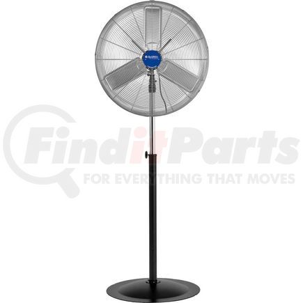 Global Industrial 652299 Global Industrial&#153; 30" Deluxe Industrial Oscillating Pedestal Fan, 10000 CFM, 1/2 HP
