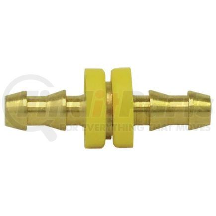 Tectran 729-5 Air Brake Air Line Fitting - Brass, 5/16 inches Hose I.D, Splicer