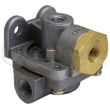 Tectran TV107881 Air Brake Quick Release Valve - 1/4 in. NPT Sup. and Bal. Ports, with Double Check