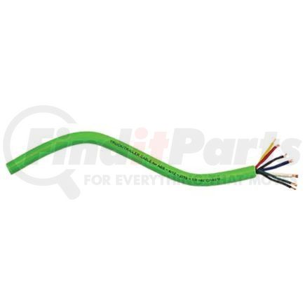Tectran 742208VT Gauge Cable - 50 ft., Light Green, 4/12-2/10-1/8 Gauge, V-Line ABS, Articflex