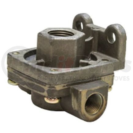 Tectran TV229813 Air Brake Quick Release Valve - Cast Aluminum, 3/8 in. Inlet, 1/4 in. Outlet