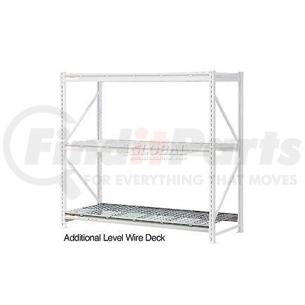 Global Industrial 504472A Global Industrial™ Additional Level, Wire Deck, 96"Wx48"D