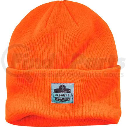 Ergodyne 16807 Ergodyne&#174; N-Ferno&#174; 6806 Rib Knit Beanie Hat, Cuffed, Orange