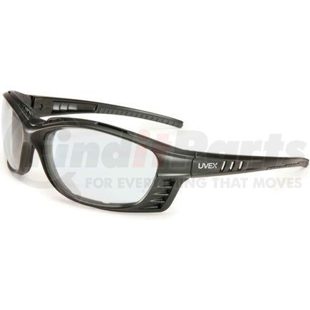 North Safety S2600HS Uvex&#174; Livewire Glasses, Matte Black Frame, Clear Lens, Anti-Fog