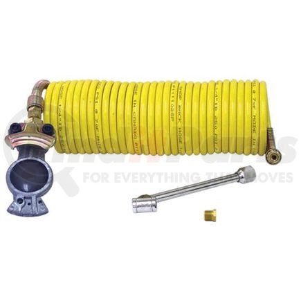 Tectran SC254 Air Brake Hose Assembly - 25 ft., 1/4 in., with Fittings