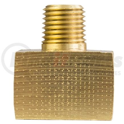 Tectran 145-3A Inverted Flare Fitting - Brass, Male Branch Tee, 3/16 in. Tube, 1/8 in. Thread