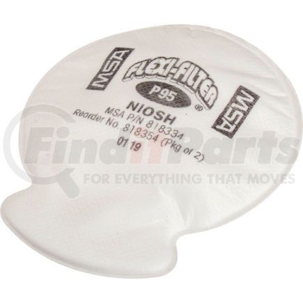 MSA 818354 MSA Advantage&#174; Flexi-Filter&#174; Pads for Respirators, P95, 2/Pk, 818354