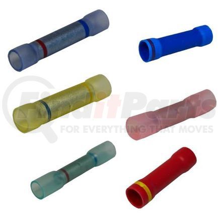 Tectran TBSD Butt Connector - PVC, Blue, 22-18 to 16-14 Gauge, Step Down