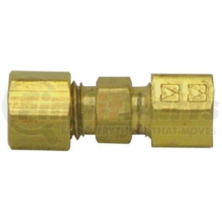 Tectran 862-2 Transmission Air Line Fitting - Brass, 1/8 inches Tube, Union