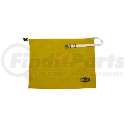 PIP Industries 7012/18 Ironcat Leather Waist Apron, Golden Yellow, 24" W x 18" L, All Leather