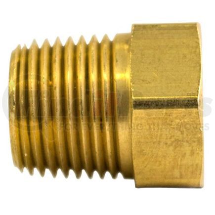 Tectran 47818 Inverted Flare Fitting - Brass, 1/4 in. Male Flare, 3/16 in. Female Flare