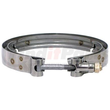 Tectran HV382 Hose Clamp - 3.82 in. Nominal Dia., Stainless Steel, Turbo V-Band