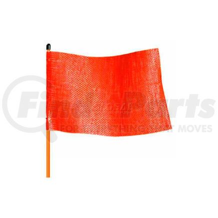 Justrite FSRR7O-HB Light Duty Non-Lighted Warning Whip, Orange