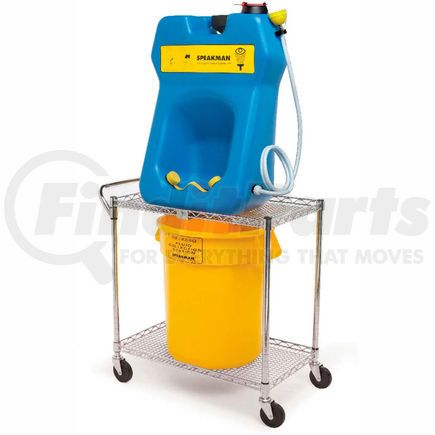 Speakman Co. SE-4380 Speakman SE-4380 GravityFlo&#174; Portable Eyewash & Transportation Cart