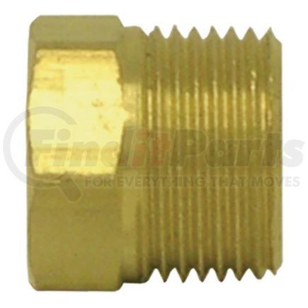 Tectran 141-8 Inverted Flare Fitting - Brass, Nut, 1/2 inches Tube Size