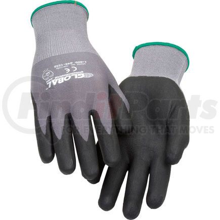 Global Industrial 708122M Global Industrial&#8482; Micro-Foam Nitrile Coated Nylon Gloves, 15-Gauge, Medium, 1 Pair