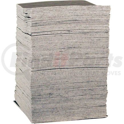 SELLARS 22867 - eversoak® medium-duty absorbent pads, 29 gallon capacity, 15" x 19", 100 pads/case