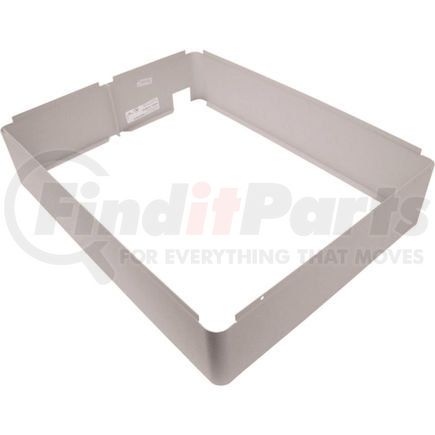 TPI 3310EX33WR TPI Fan Forced Wall Heater Surface Mounting Frame 3310EX33WR White