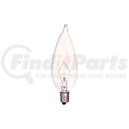 Satco S4465 Satco S4465 Kr25ca9 1/2 25w Incandescent W/ Candelabra Base Bulb