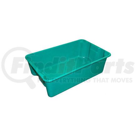 Molded Fiberglass Companies 780308-5170 Molded Fiberglass Nest and Stack Tote 780308 - 19-3/4" x 12-1/2" x 6" Green