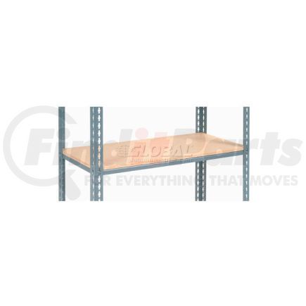 Global Industrial 254461 Global Industrial™ Additional Shelf Level Boltless Wood Deck 36"W x 24"D - Gray
