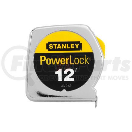 Stanley  33-212 Stanley 33-212 PowerLock&#174; Tape Rule with Metal Case 1/2" x 12'