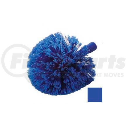 Carlisle 36340414 Carlisle Flo-Pac Round Duster With Soft Flagged PVC Bristles, Blue - 36340414