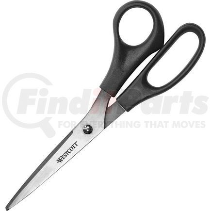 Acme United 13135 Westcott&#174; All Purpose Value Scissors, Black, 8"