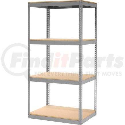 Global Industrial 130150 Global Industrial&#8482; Record Storage Rack Without Boxes 42"W x 30"D x 84"H - Gray