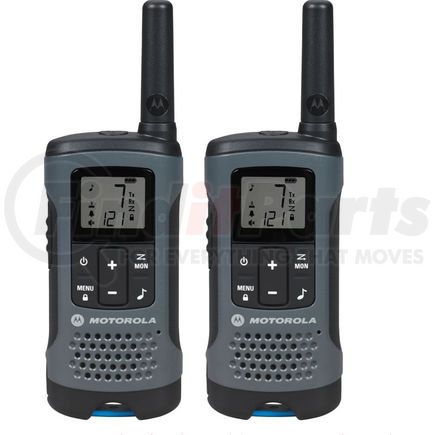 Motorola T200 Motorola Talkabout&#174; T200 Rechargeable Two-Way Radios,Gray - 2 Pack