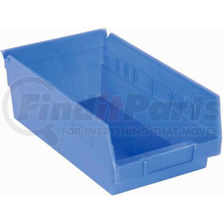 Akro Mils 30130BLUE Akro-Mils Plastic Nesting Storage Shelf Bin 30130 - 6-5/8"W x 11-5/8"D x 4"H Blue