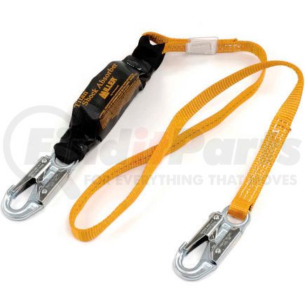NORTH SAFETY T6111-Z7/6FTAF Titan&#8482; by Honeywell Pack-Type Shock-Absorbing Lanyard, T6111-Z7/6FTAF