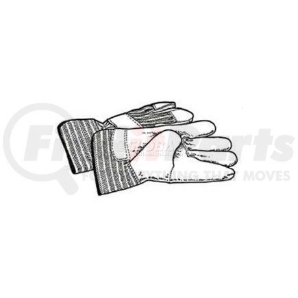 Ridge Tool Company 41937 RIDGID&#174; Drain Cleaning Leather Gloves, For Use W/RIDGID&#174; Tools