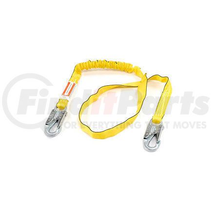 North Safety 216WLS-Z7/6FTYL Miller Manyard&#174; Shock-Absorbing Lanyard 6ft, 216WLS-Z7/6FTYL