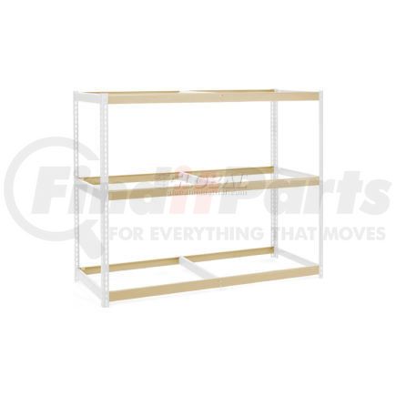 Global Industrial 254CP69 Global Industrial™ 42" Long Tan Double Rivet Beam