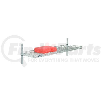 Global Industrial CS1248C Nexel® CS1248C Chrome Cantilever Shelf 48"W x 12"D