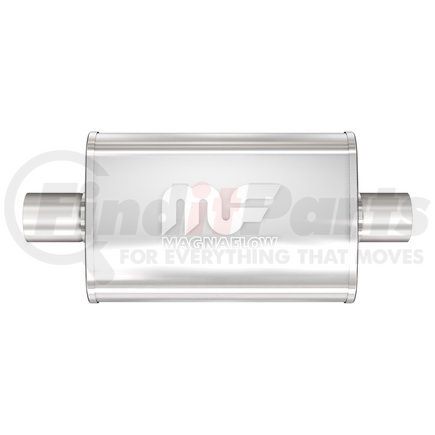 MagnaFlow Exhaust Product 11216 Straight-Through Performance Muffler; 2.5in. Center/Center;  4x14x9 Body