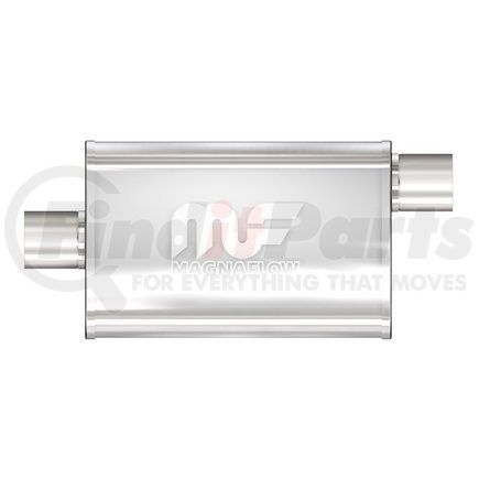 MagnaFlow Exhaust Product 11225 Straight-Through Performance Muffler; 2.25in. Offset/Center; 4x14x9 Body