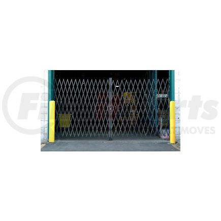 Global Industrial 241689 Global Industrial&#8482; Double Folding Security Gate 10'W x 5'H