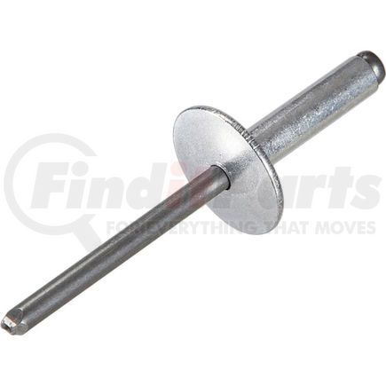 Titan Fasteners NDBGSML66S Pop Blind Rivet - 3/16 x 6-6 - Flange Head - Up to 3/8" Grip - Steel/Steel - USA - Pkg of 250
