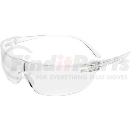 North Safety SVP200 Uvex&#174; SVP200 Safety Glasses, Clear Frame Frame, Clear Lens, Scratch-Resistant