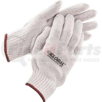 Global Industrial 708354L Global Industrial&#8482; String Knit Gloves, Men's, 1-Dozen