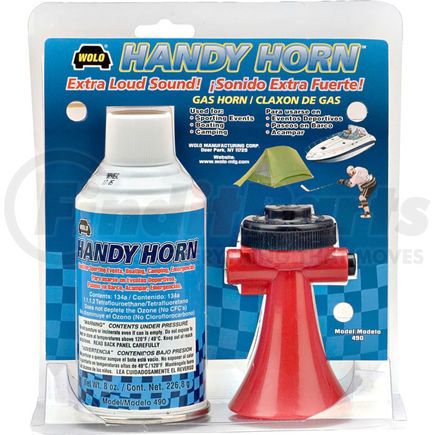 Wolo Manufacturing Corp. 490 WOLO Handy Horn Hand Held Gas Air Horn - 490