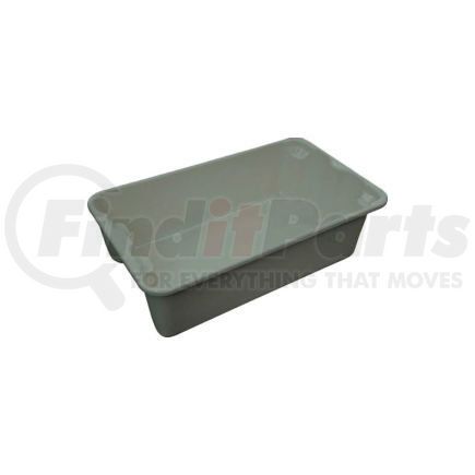 Molded Fiberglass Companies 7802085172 Molded Fiberglass Toteline Nest and Stack Tote 780208 - 17-7/8" x10"-5/8" x 5" Gray