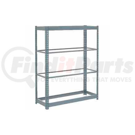 Global Industrial 254425 Global Industrial&#8482; Heavy Duty Shelving 48"W x 18 x 60"W With 4 Shelves - No Deck - Gray